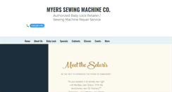 Desktop Screenshot of myerssewing.com